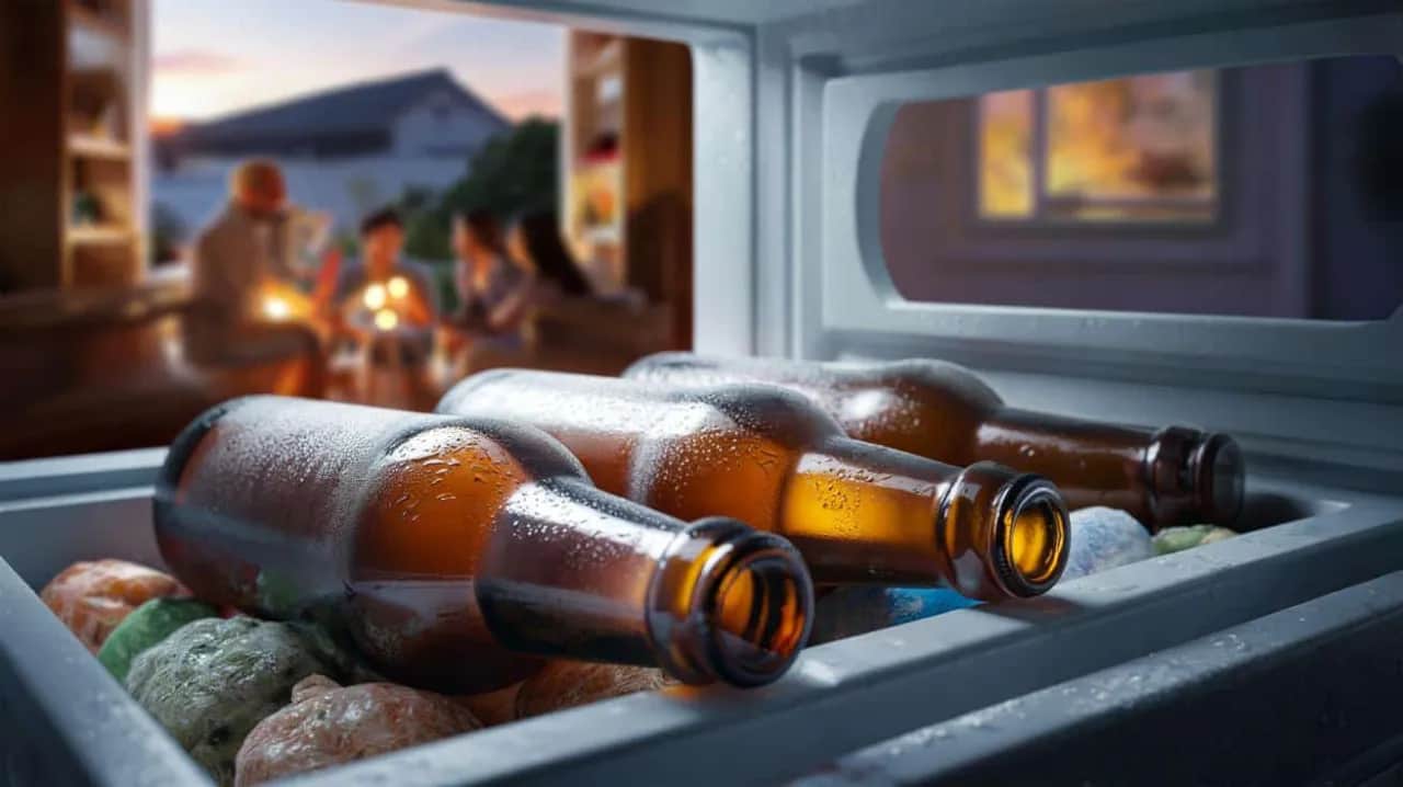 Idealnie zimne piwo z zamrażarki: Ile czasu i jak uniknąć wpadki?