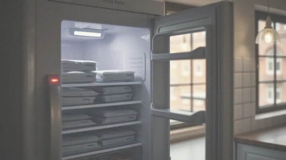 Kontrolki w zamrażarce Beko: Zielona, czerwona, pomarańczowa co robić?